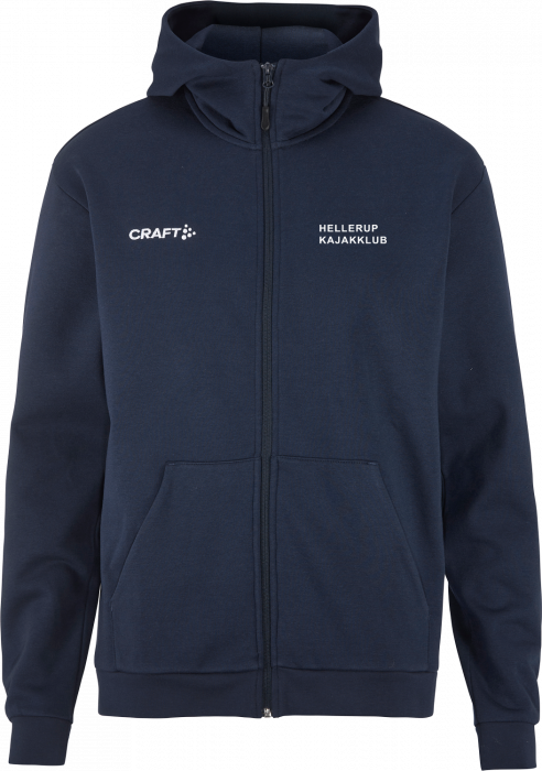 Craft - Hellerup Kajakklub Hoodie W. Zip Men - Navy blue