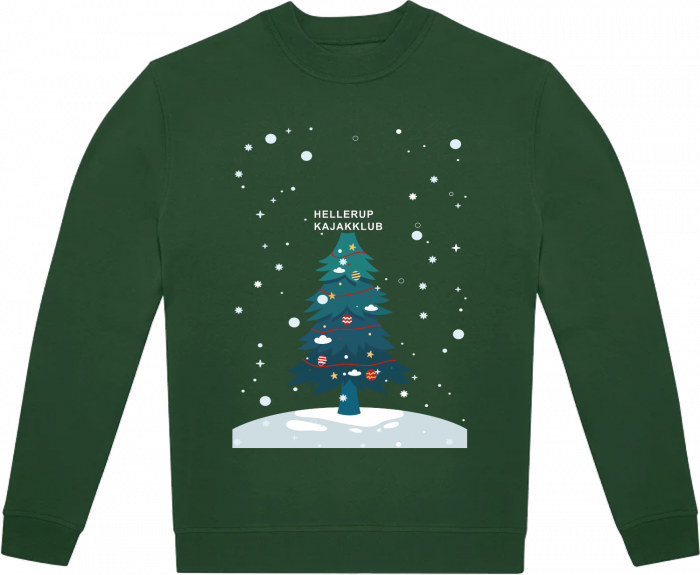 B&C - Hellerup Kajakklub Christmas Jumper Adults - Bottle Green