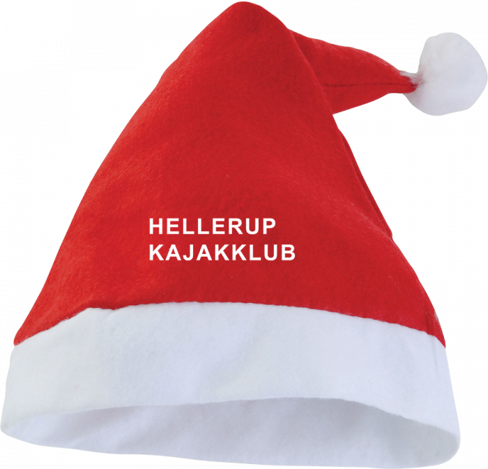 Sportyfied - Hellerup Kajakklub Santa Hat - Red & white